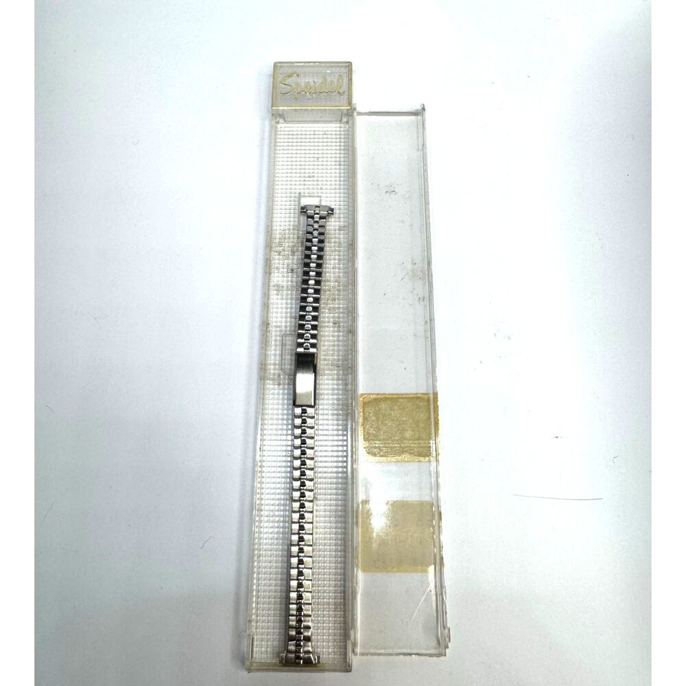 Vintage Speidel Twist-O-Flex Stainless Steel Flex Watch Band NIB